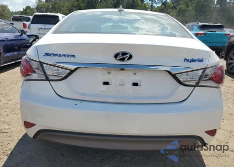 2014 Hyundai Sonata Hybrid from USA, damaged, VIN KMHEC4A46EA115060